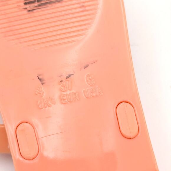 DV by Dolce Vita Sunshine Casual Flat Sandal Women's Melon Size US6 EU37 - Picture 9 of 10